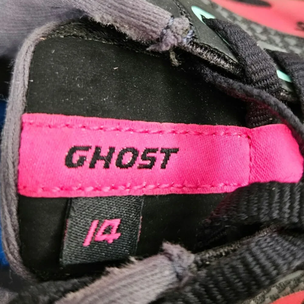 Brooks Ghost 14 Running Shoes Women's 8.5 B Black Pink (no insoles)